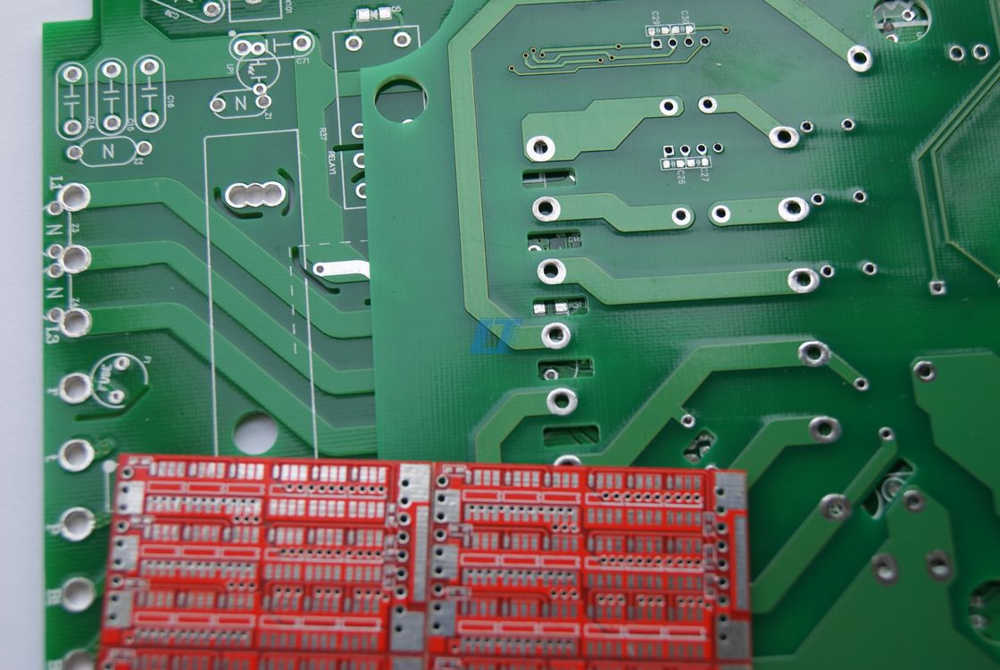 PCB đồng nặng với mặt nạ hàn đỏ cho bảng điều khiển máy bay mô hình