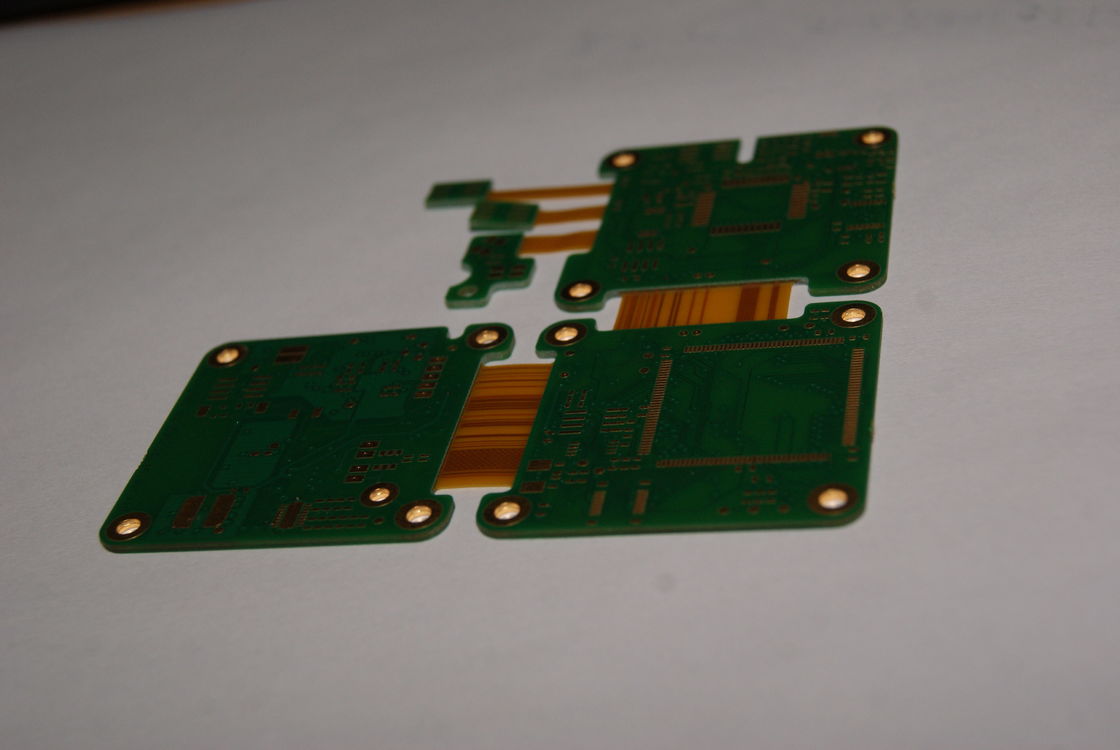 Bảng mạch in cứng linh hoạt bốn lớp SMD BGA DIP Components 1-8 Flexibility
