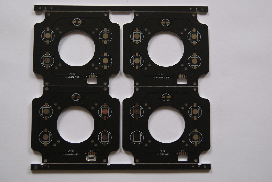 Sản xuất điện tử 1200 MM Chiều dài màu vàng màn hình lụa Polytronics PCB cho vật liệu bền và thiết bị