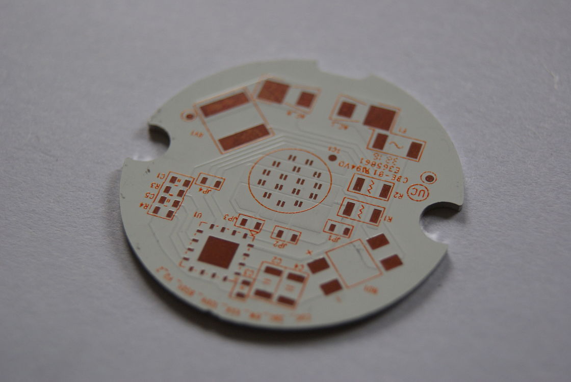 Custom Silkscreen IMS PCB Base Board Thermic Conductivity Khách hàng yêu cầu Solder Mask Màu sắc