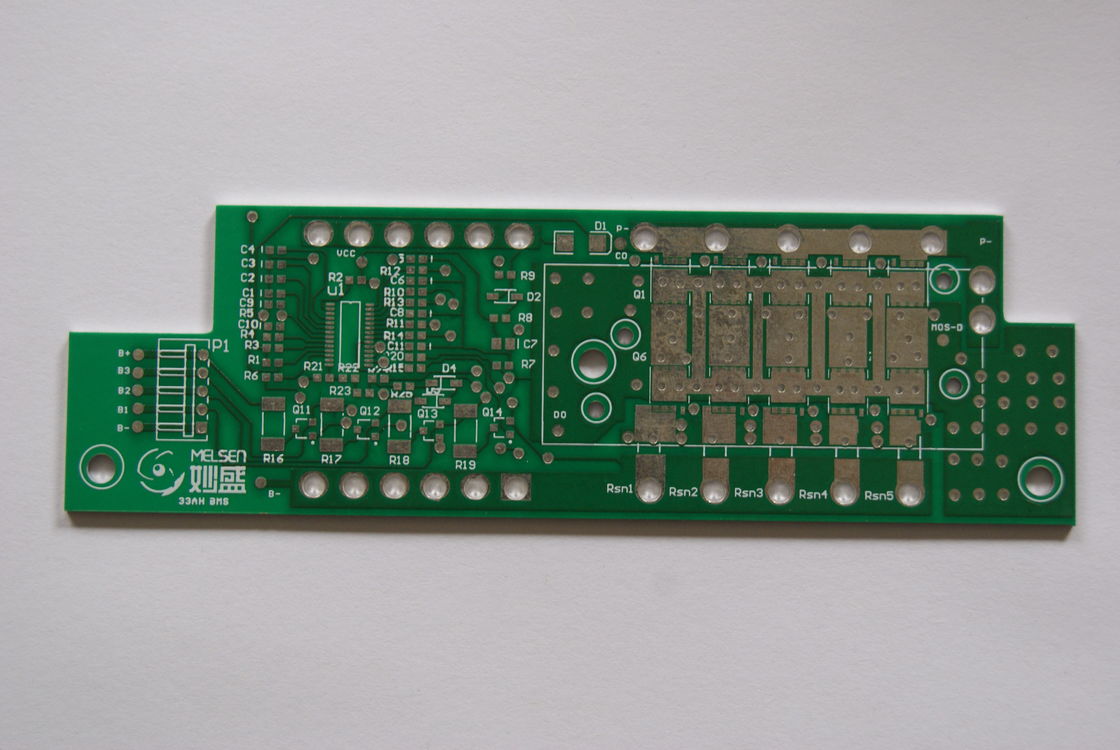 Aluminum Base IMS PCB HASL bề mặt hoàn thiện với 0.1mm Min. Silkscreen Bridge và kiểm soát trở ngại