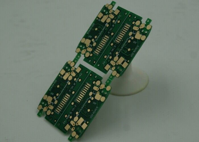 Double Layer PCB hai mặt với 1-6oz trọng lượng đồng và 0,075mm Min Hole Dia