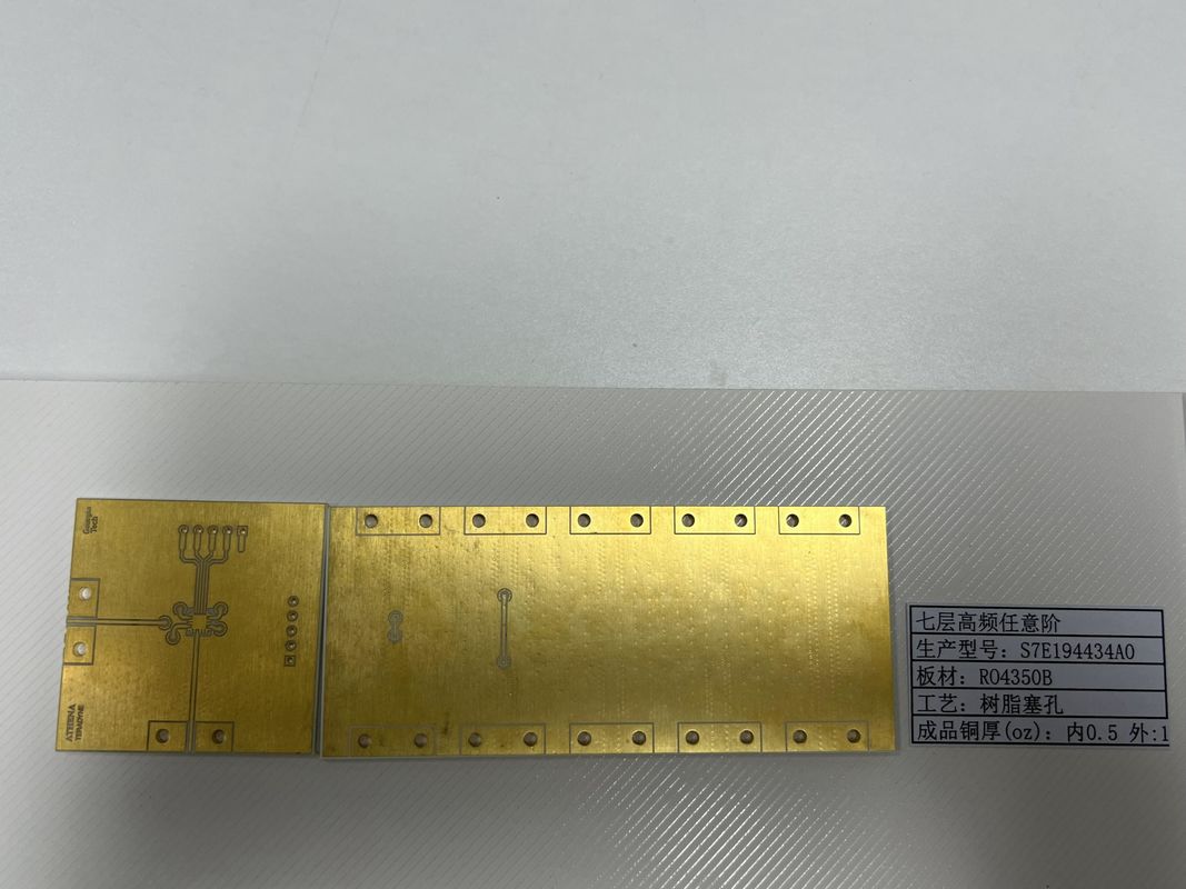 7 lớp Rogers PCB board với ENIG 3U