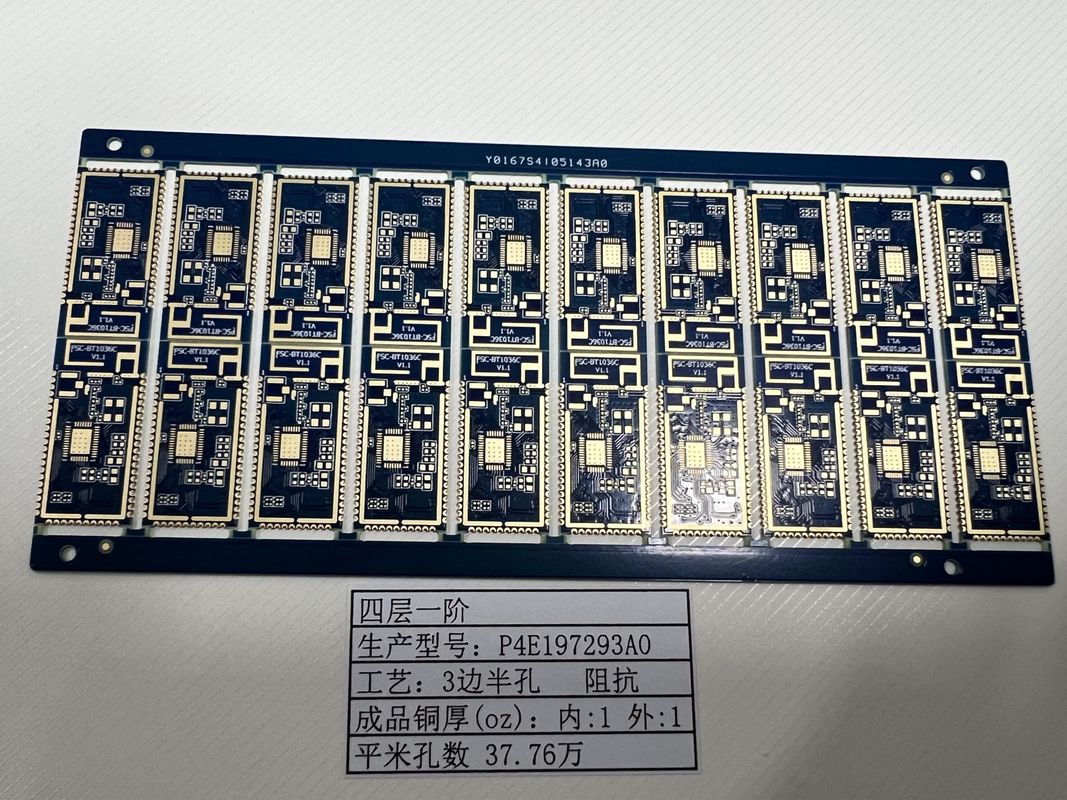 Fr4 It180 HDI PCB Board 4-20 Lớp 0.1Mm Min Kích thước lỗ ISOLA 370HR