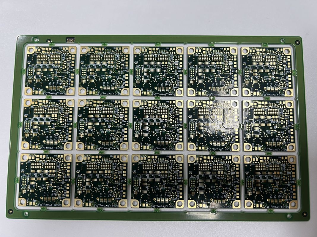 OEM 6 Lớp PCB tốc độ cao với ổ cắm đèn 0.4-3.2Mm Kiểm soát cản