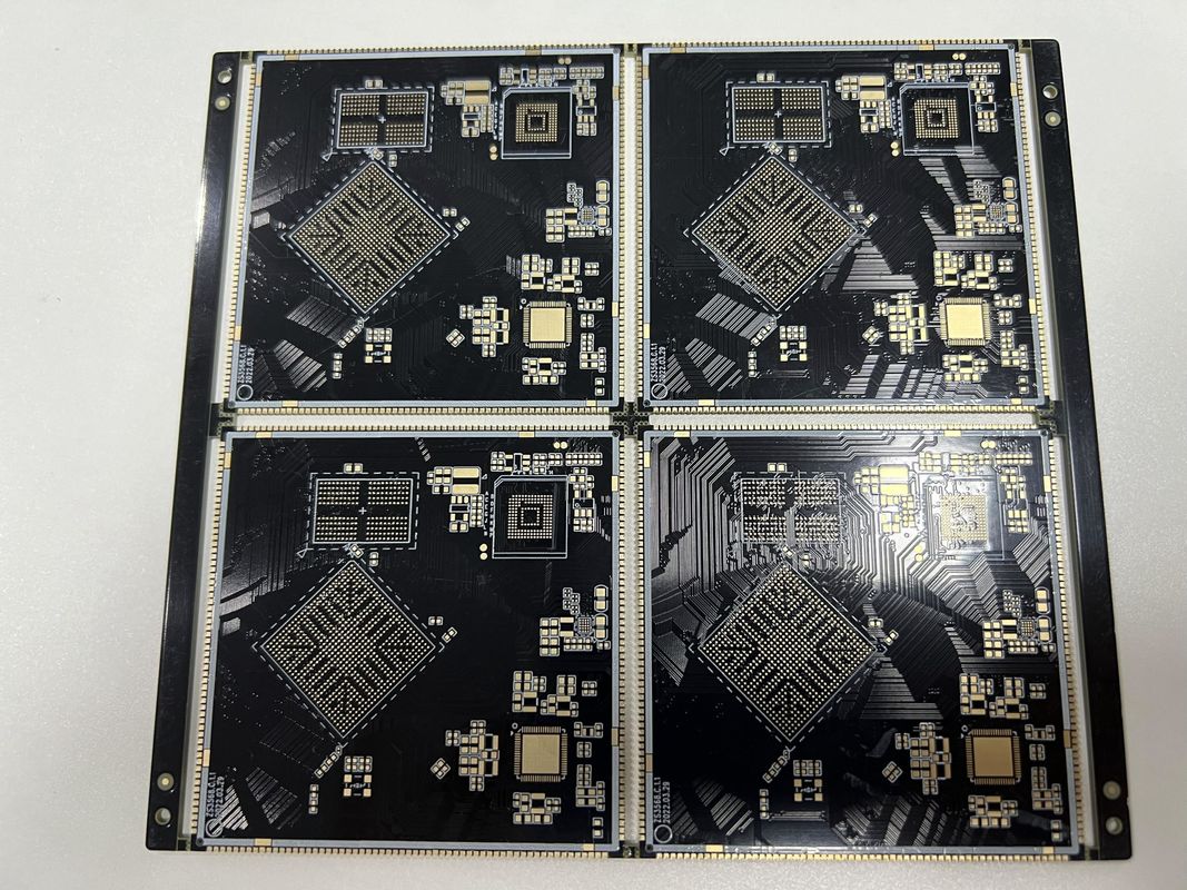 FR4 IT180 4-20 Lớp HDI PCB Board với điều khiển đa trở kháng và lỗ 0.1mm Nickel-Palladium BGA 0.2mm