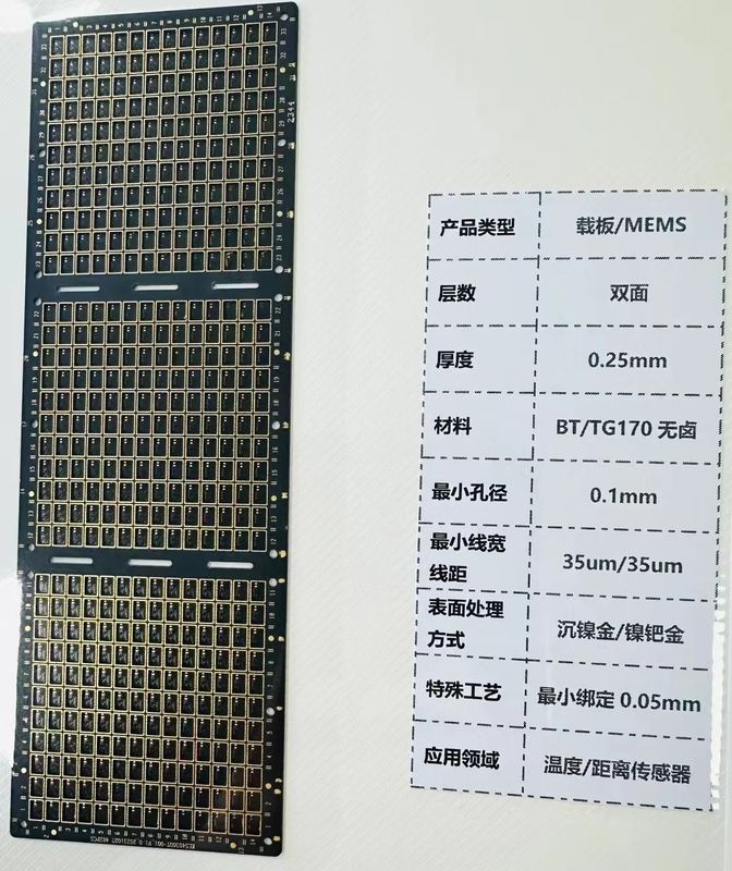 Mặt nạ hàn xanh 2 lớp PCB SLP PCB với 0.1mm Min. Trace RoHS phù hợp