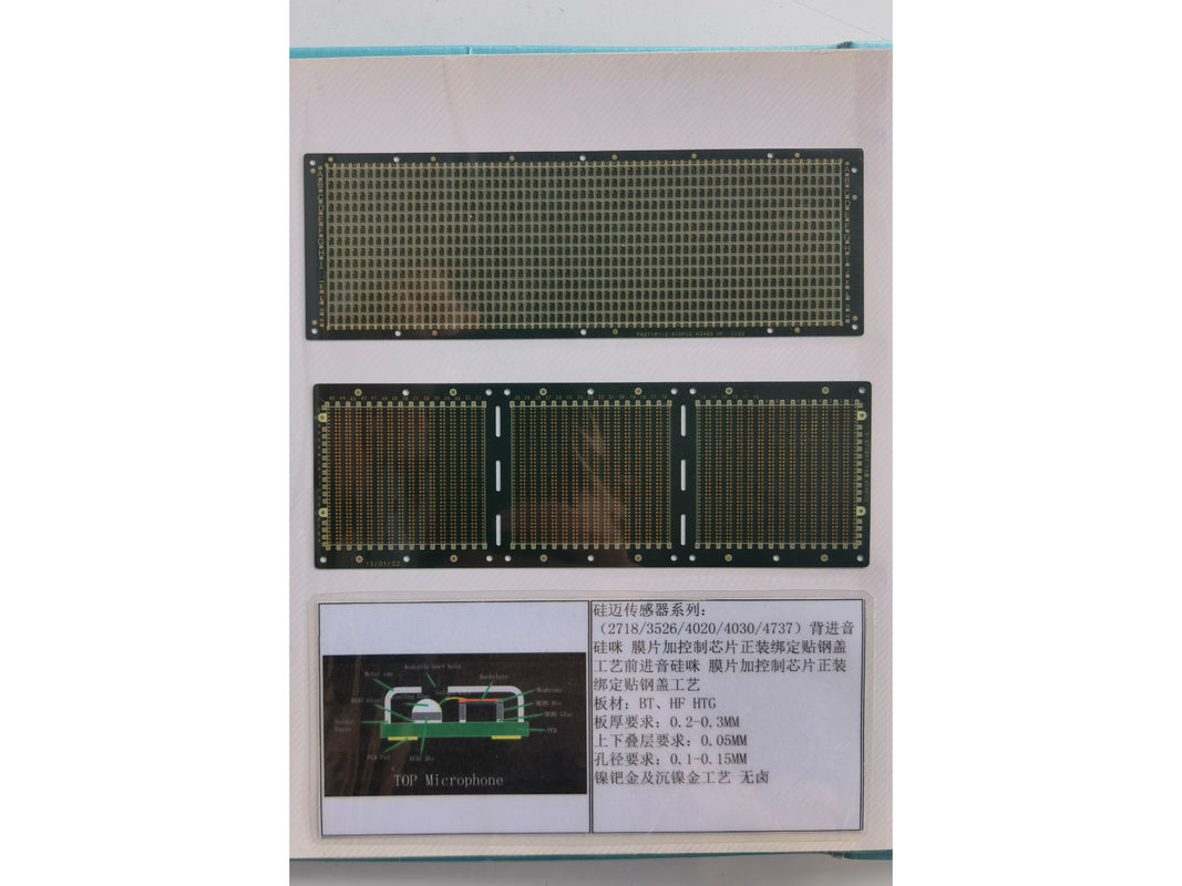 Impedance điều khiển nền như PCB Green Solder Mask 2 Lớp bảng mạch Silicon lúa mì PCB