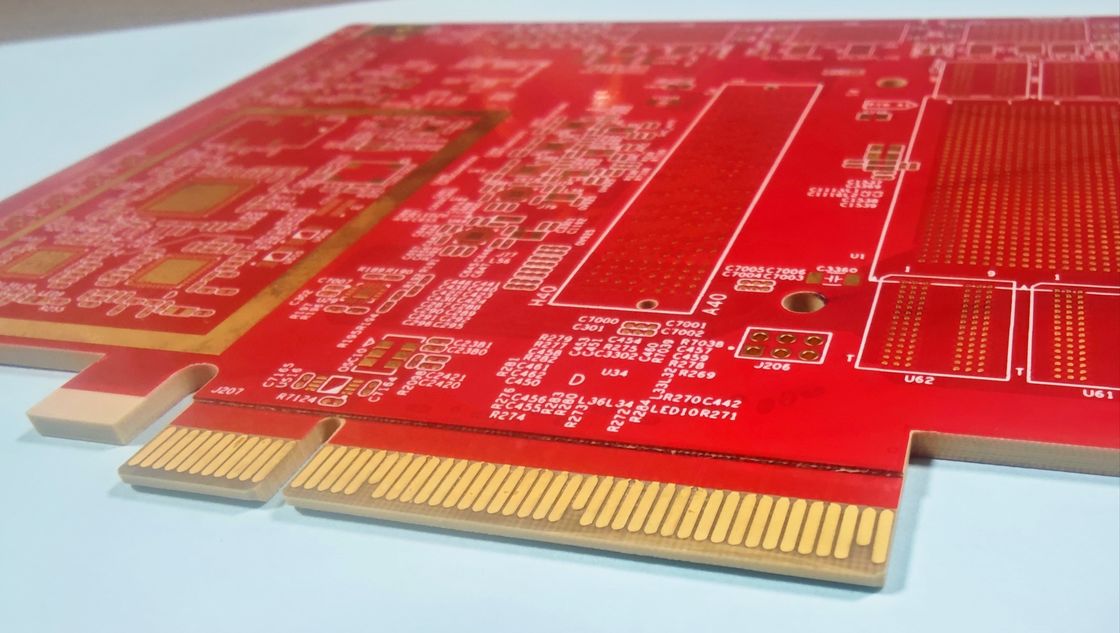 0.1mm Laser Drill Hole Size HDI PCB Board for Density Electronic Devices Thickness 0.4-3.2mm Vật liệu thô FR4 IT180