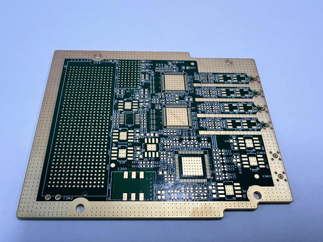 Bảng PCB tốc độ cao với khoảng cách lớp bên trong 0,15mm và thiết kế đa lớp 8 lớp