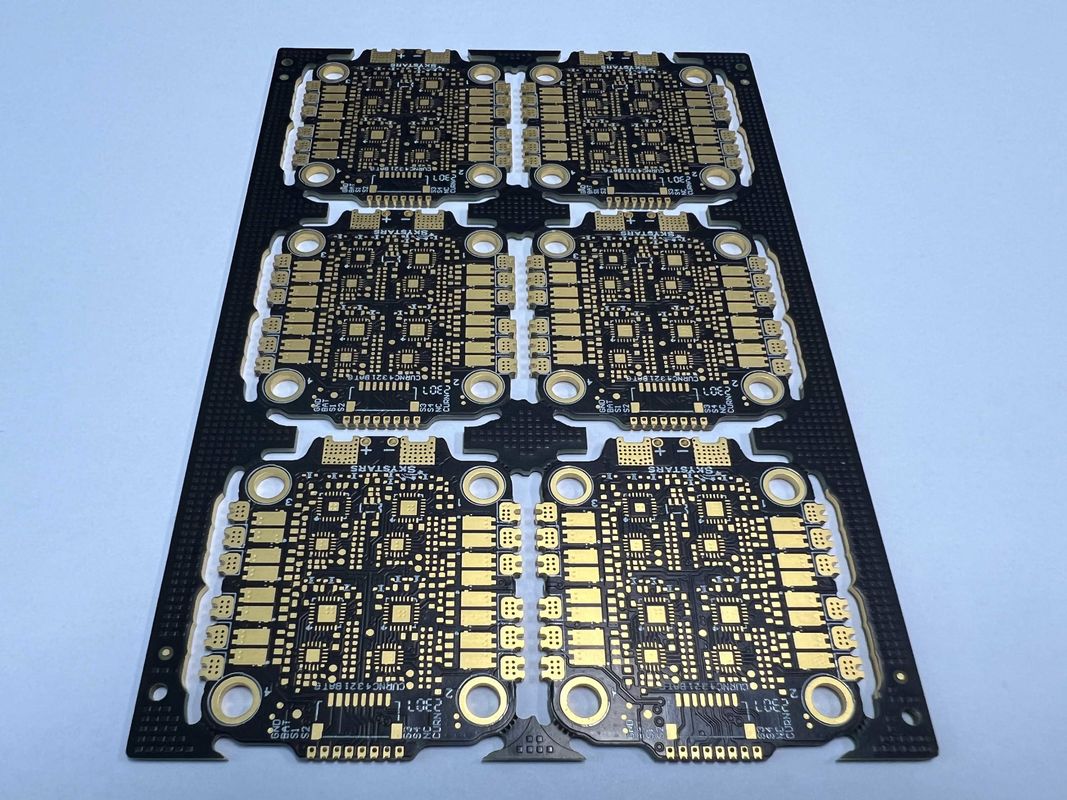 12OZ Bảng PCB đa lớp nặng đồng với bề mặt ngâm vàng cho các ứng dụng và bề mặt ngâm bạc
