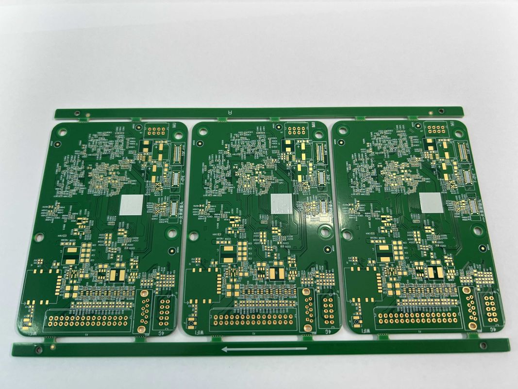 Gold Finger Multilayer Circuit Board với 0.2mm Min. Kích thước lỗ và bề mặt OSP