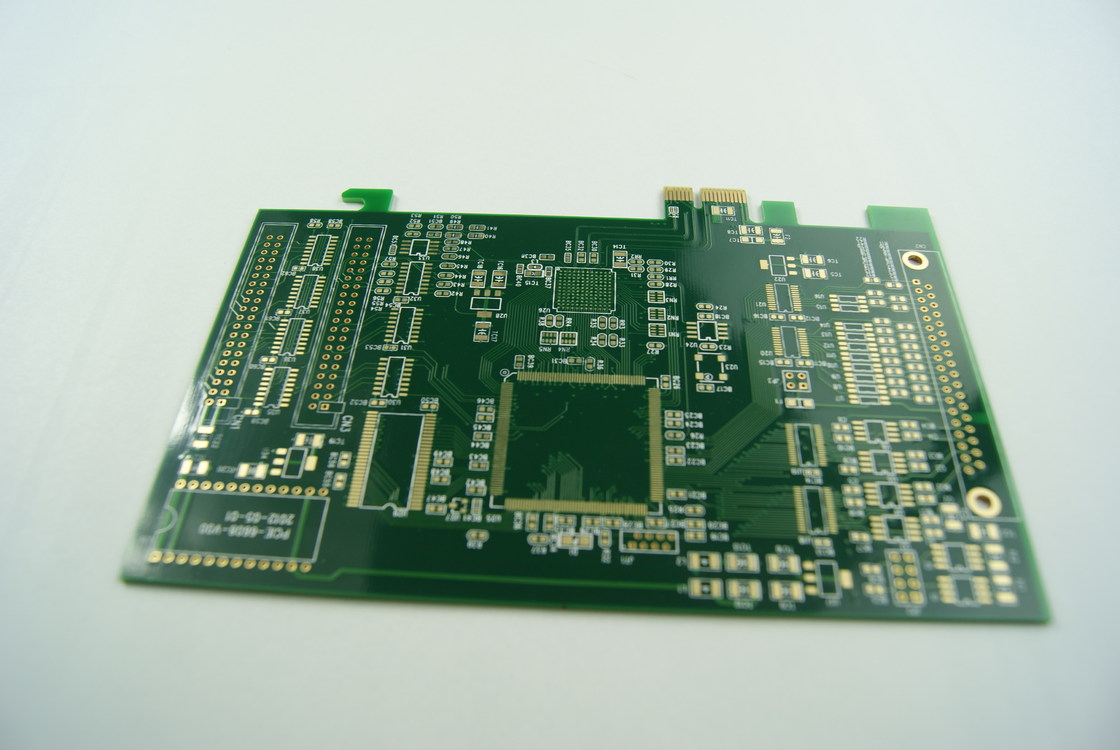 0.10mm Đường kính lỗ tối thiểu Bảng mạch in đa lớp cho sản xuất PCB tiên tiến Một lớp ngâm vàng