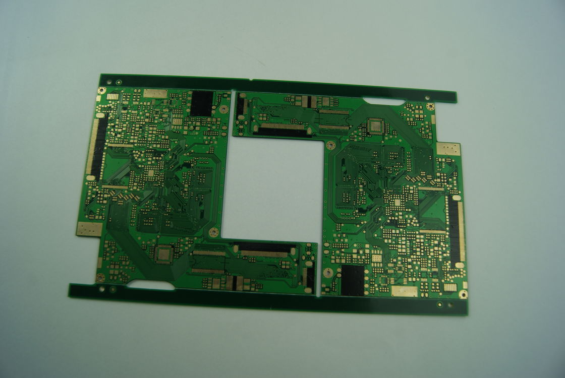 1.oz Final Foil External Double Layer PCB Board với độ dày 0,4mm và White Black Legend