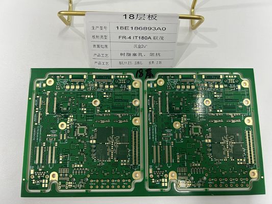Density Interconnector 6-32L HDI PCB Board 3/3 Mil Với 0,25mm BGA IT180 ENIG3-8u