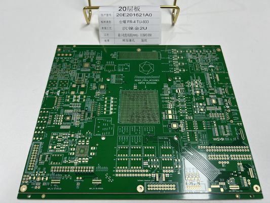 20 tấm PCB lớp với kiểm soát cản đa nhóm VIPPO dưới dán TU-933