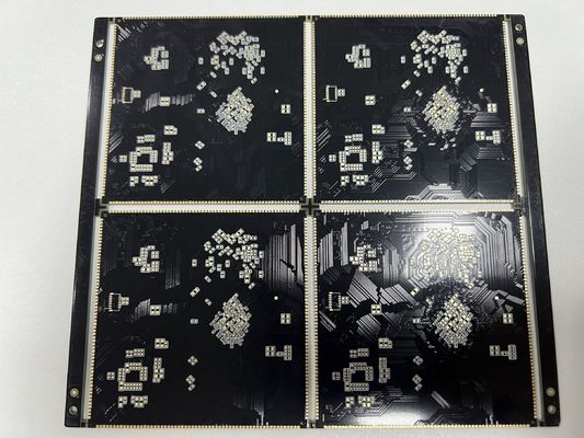 Cao mật độ HDI PCB Board With Half Hole BGA 0.25mm đèn ổ cắm 10 1 tỷ lệ chiều